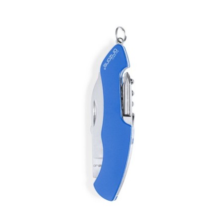 Canif Multi-Usages Pratique et Polyvalent Personnalisé Klent Matières : acier inoxydable Couleurs : bleu