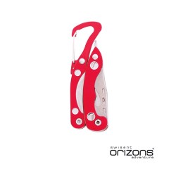 Outil Multifonction Éco-responsable Élégant Borth Matières : acier inoxydable Couleurs : rouge