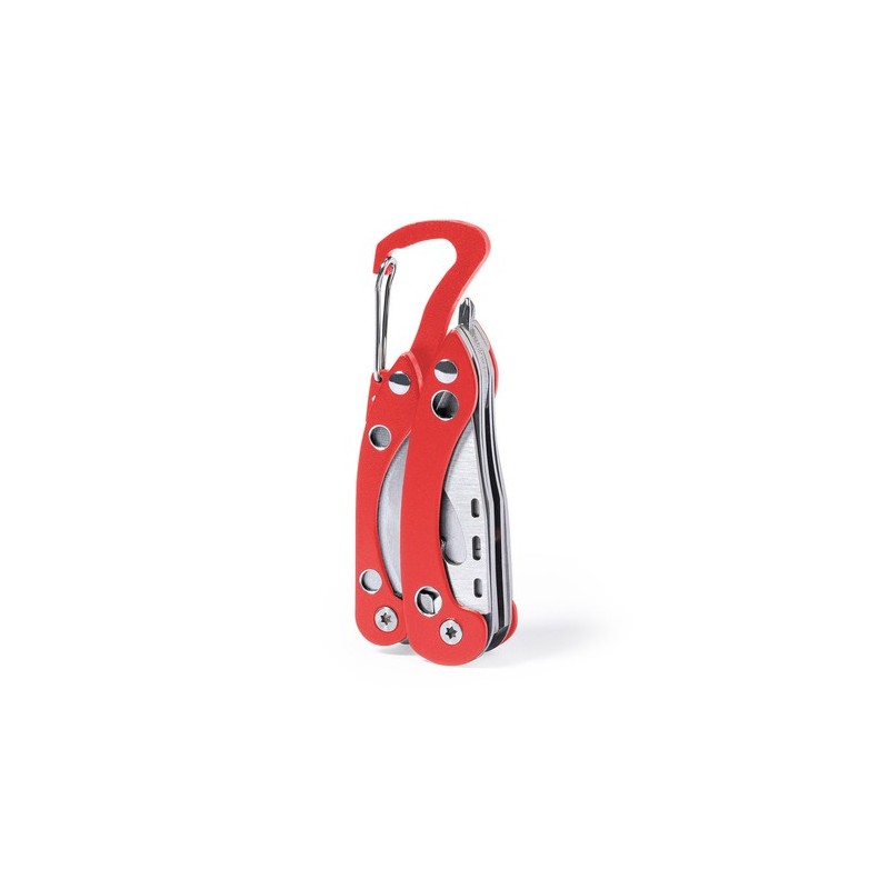 Outil Multifonction Éco-responsable Élégant Borth Matières : acier inoxydable Couleurs : bleu personnalisation sur mesure