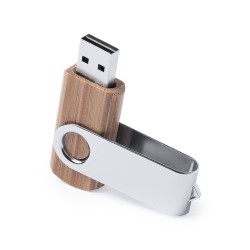 Clé USB Éco-responsable Pratique Personnalisée 16Gb Cetrex Matières : bambou 2