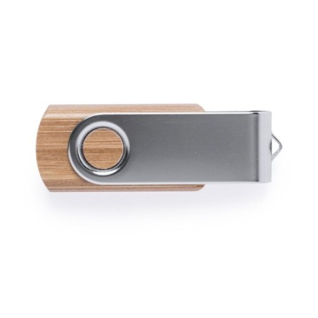 Clé USB Éco-responsable Pratique Personnalisée 16Gb Cetrex Matières : bambou cadeau entreprise pas cher