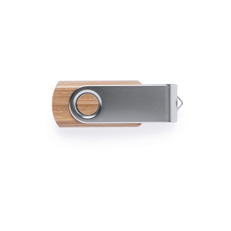 Clé USB Éco-responsable Pratique Personnalisée 16Gb Cetrex Matières : bambou cadeau collaborateur premium