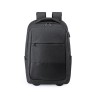Sac à Dos Trolley Polyvalent et Chic Personnalisé Haltrix Matières : polyester Couleurs : noir
