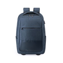 Sac à Dos Trolley Polyvalent et Chic Personnalisé Haltrix Matières : polyester Couleurs : noir 2
