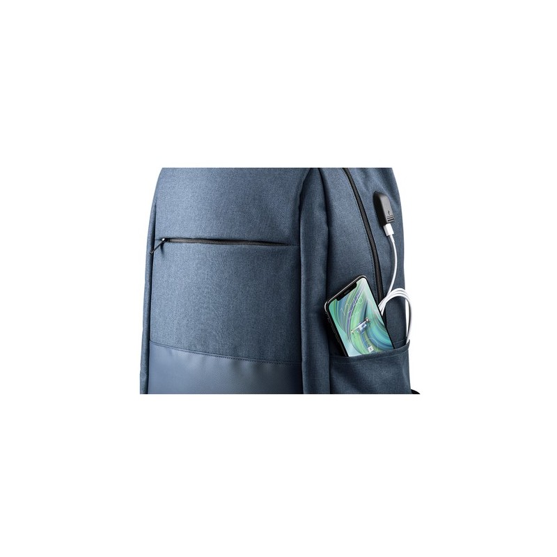 Sac à Dos Trolley Polyvalent et Chic Personnalisé Haltrix Matières : polyester Couleurs : bleu marine cadeau affaires élégant