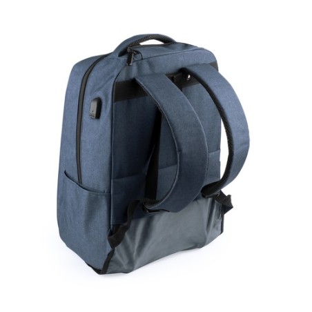 Sac à Dos Trolley Polyvalent et Chic Personnalisé Haltrix Matières : polyester Couleurs : bleu marine personnalisation sur mesur