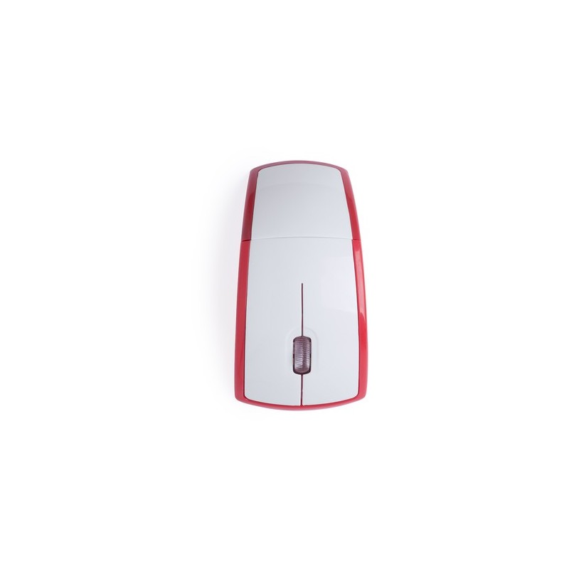 Souris Publicitaire Personnalisée Éco-responsable Lenbal Couleurs : rouge cadeau affaires élégant
