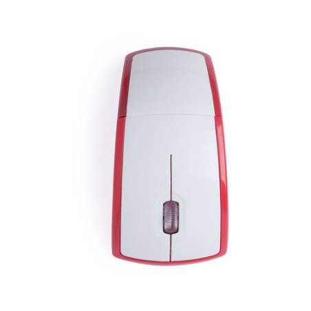 Souris Publicitaire Personnalisée Éco-responsable Lenbal Couleurs : rouge cadeau affaires élégant