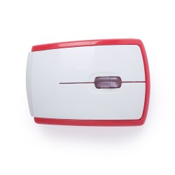 Souris Publicitaire Personnalisée Éco-responsable Lenbal Couleurs : rouge goodies publicitaire durable