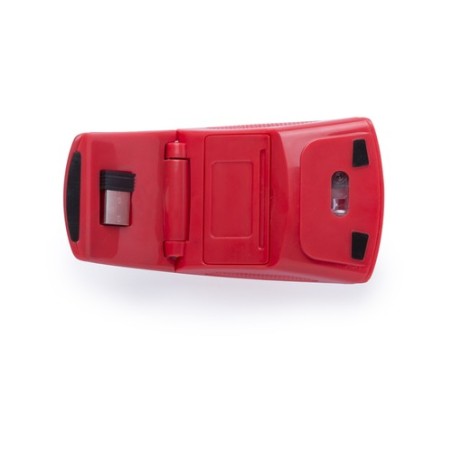 Souris Publicitaire Personnalisée Éco-responsable Lenbal Couleurs : rouge personnalisation rapide en France