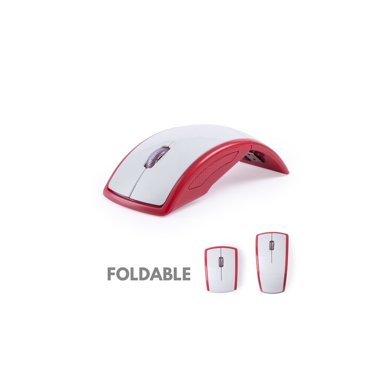 Souris Publicitaire Personnalisée Éco-responsable Lenbal Couleurs : rouge goodies publicitaire durable