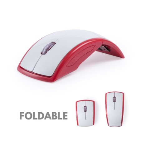 Souris Publicitaire Personnalisée Éco-responsable Lenbal Couleurs : rouge goodies publicitaire durable