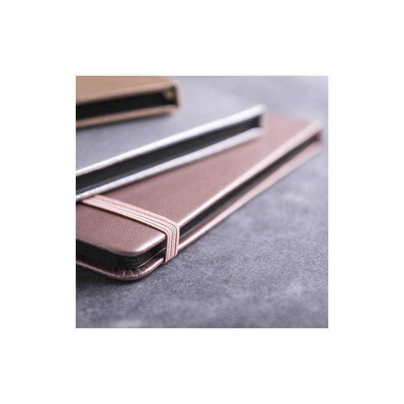 Bloc Notes Personnalisable et Élégant Bodley Matières : PU Couleurs : doré accessoire événementiel unique