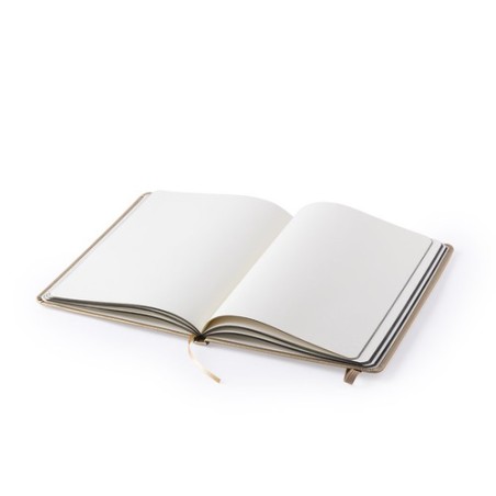 Bloc Notes Personnalisable et Élégant Bodley Matières : PU Couleurs : argenté marquage laser ultra précis