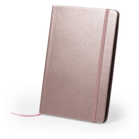 Bloc Notes Personnalisable et Élégant Bodley Matières : PU Couleurs : argenté marquage couleur éclatante