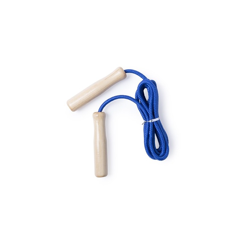 Corde à Sauter Personnalisée Éco-responsable pour Performance Style Galtax Matières : bois Couleurs : rouge goodies publicitaire