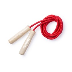 Corde à Sauter Personnalisée Éco-responsable pour Performance Style Galtax Matières : bois Couleurs : vert personnalisation rapi