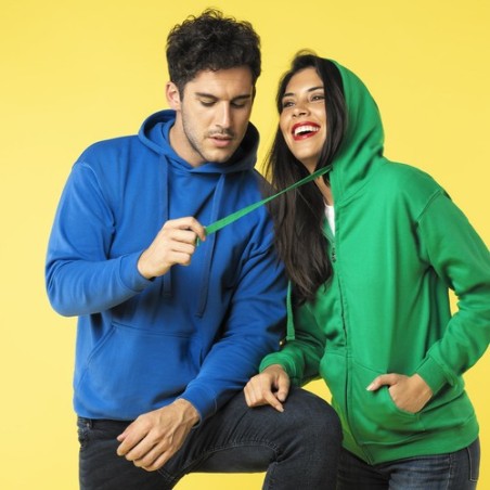 Sweat-Shirt à Capuche Adulte Personnalisé Confortable Stylé SWP280 "keya" Matières : coton Taille textile : S Couleurs : bleu ob