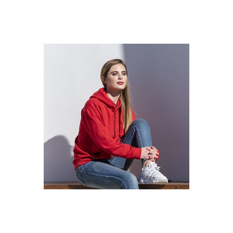 Sweat-Shirt à Capuche Adulte Personnalisé Confortable Stylé SWP280 "keya" Matières : coton Taille textile : S Couleurs : bleu ob