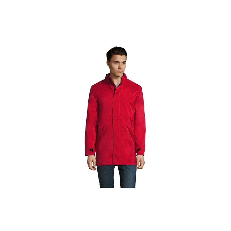 Parka unisexe personnalisée pas chère ROBYN Taille textile : 3XL Couleurs : rouge objet promo petit budget