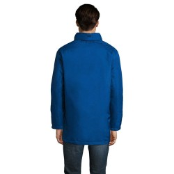 Parka unisexe personnalisée pas chère ROBYN Taille textile : XS Couleurs : bleu royal objet promo petit budget