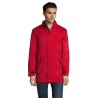 Parka unisexe personnalisée pas chère ROBYN Taille textile : XS Couleurs : rouge marquage laser ultra précis