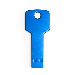 Clé USB Personnalisée Élégante Pratique 16GB Fixing Matières : aluminium Couleurs : bleu goodies publicitaire événementiel