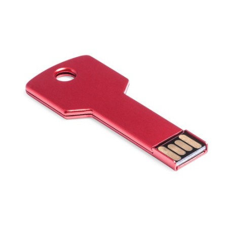 Clé USB Personnalisée Élégante Pratique 16GB Fixing Matières : aluminium Couleurs : bleu goodies publicitaire événementiel