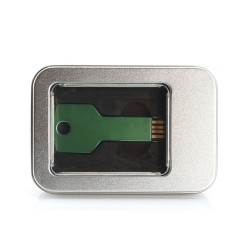 Clé USB Personnalisée Élégante Pratique 16GB Fixing Matières : aluminium Couleurs : bleu livraison express 24h 48h