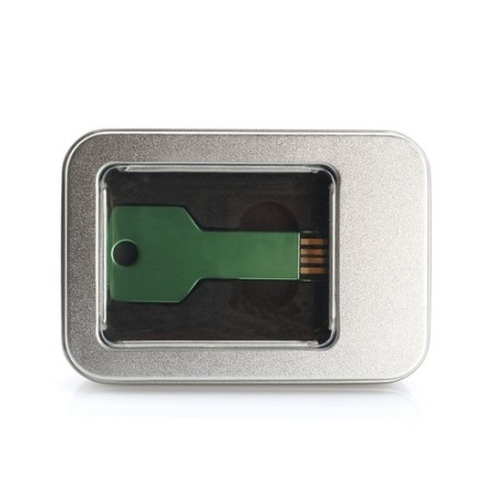 Clé USB Personnalisée Élégante Pratique 16GB Fixing Matières : aluminium Couleurs : bleu livraison express 24h 48h