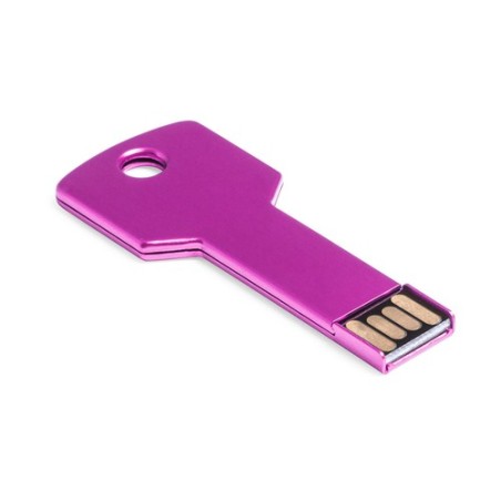 Clé USB Personnalisée Élégante Pratique 16GB Fixing Matières : aluminium Couleurs : argenté impression logo haute qualité