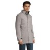 Parka unisexe personnalisée pas chère ROBYN Taille textile : 3XL Couleurs : gris métallisé goodies publicitaire durable