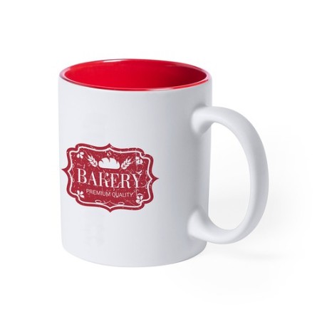 Tasse Personnalisée Éco-responsable pour Cadeau d'Entreprise Kulmer Matières : céramique Couleurs : jaune cadeau collaborateur p