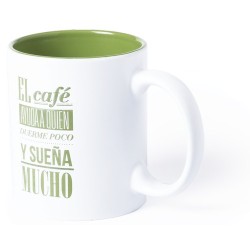 Tasse Personnalisée Éco-responsable pour Cadeau d'Entreprise Kulmer Matières : céramique Couleurs : blanc cadeau client original
