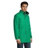 Parka unisexe personnalisée pas chère ROBYN Taille textile : L Couleurs : vert prairie impression haute définition