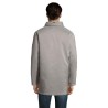 Parka unisexe personnalisée pas chère ROBYN Taille textile : XXL Couleurs : gris métallisé cadeau affaires élégant