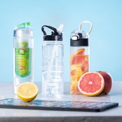 Bidon Personnalisé Éco-responsable pour Vélo Vandix Matières : tritan Couleurs : bleu accessoire événementiel unique