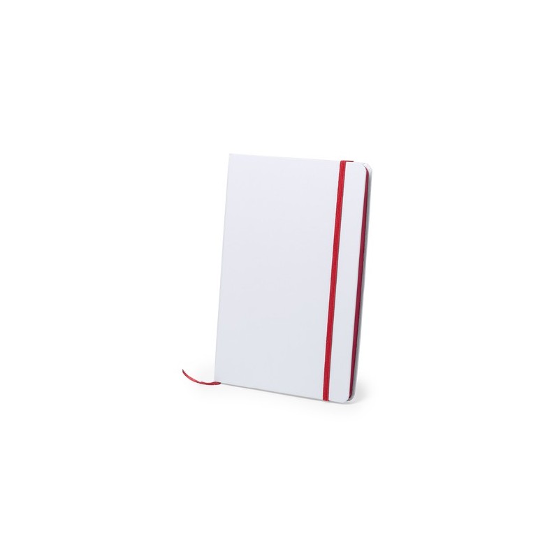 Bloc Notes Personnalisé en Papeterie - Kaffol Matières : carton Couleurs : rouge