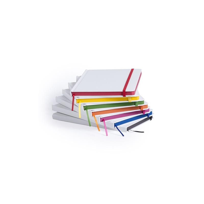 Bloc Notes Personnalisé en Papeterie - Kaffol Matières : carton Couleurs : rouge cadeau collaborateur premium