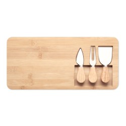 Plateau à fromage personnalisé en bambou pas cher GLENAVY Matières : bambou Couleurs : bois 2