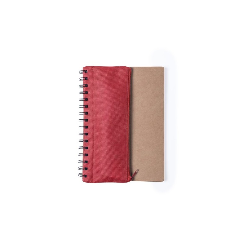 Cahier Éco-responsable et Pratique Personnalisé Mosku Matières : carton recyclé Couleurs : bleu livraison express 24h 48h