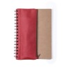 Cahier Éco-responsable et Pratique Personnalisé Mosku Matières : carton recyclé Couleurs : bleu livraison express 24h 48h