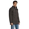 Parka unisexe personnalisée pas chère ROBYN Taille textile : 4XL Couleurs : anthracite objet publicitaire robuste
