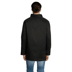 Parka unisexe personnalisée pas chère ROBYN Taille textile : S Couleurs : noir cadeau client original