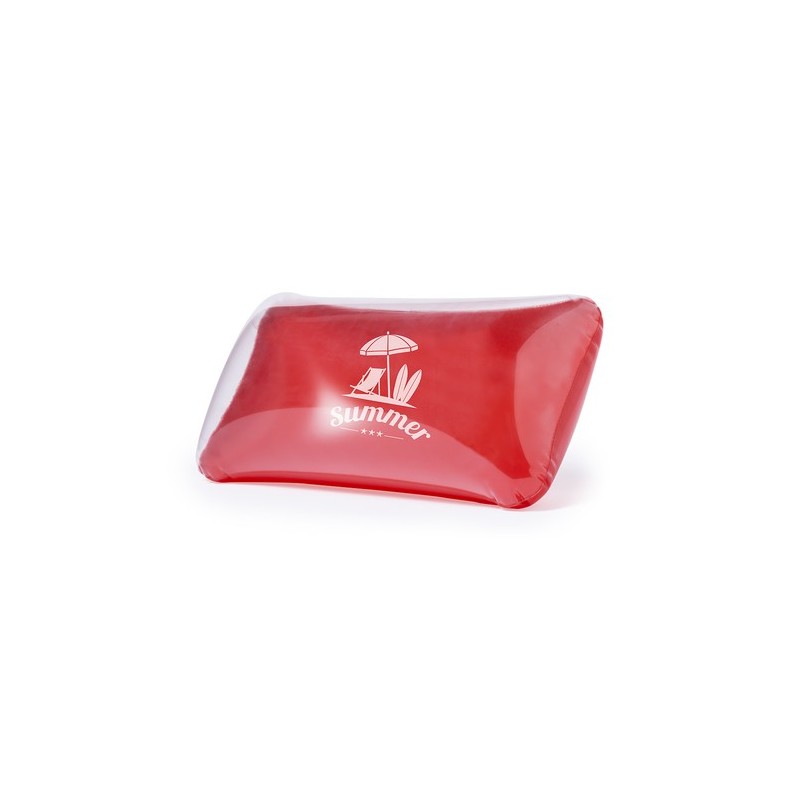 Coussin personnalisé idéal pour sorties Blisit pas cher Matières : PVC Couleurs : jaune impression logo haute qualité