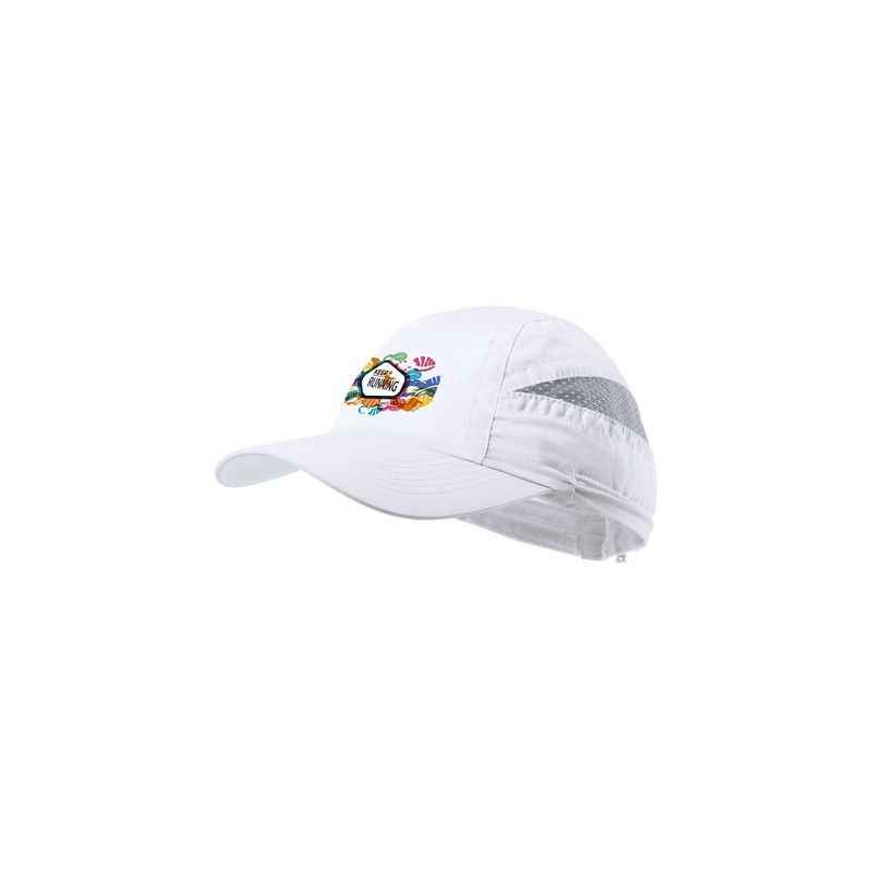 Casquette Personnalisée Publicitaire Laimbur Matières : microfibre Couleurs : noir goodies personnalisé en stock