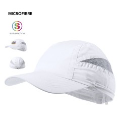 Casquette Personnalisée Publicitaire Laimbur Matières : microfibre Couleurs : bleu personnalisation rapide en France