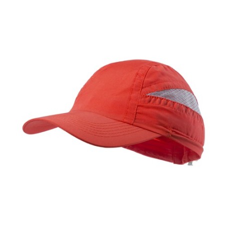 Casquette Personnalisée Publicitaire Laimbur Matières : microfibre Couleurs : rouge