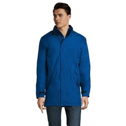 Parka unisexe personnalisée pas chère ROBYN Taille textile : XXL Couleurs : bleu royal objet promo petit budget