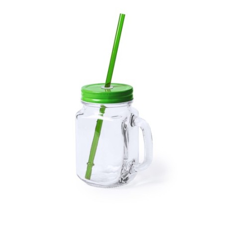 Pot Publicitaire Éco-responsable Personnalisé - Heisond Matières : verre Couleurs : argenté impression logo haute qualité
